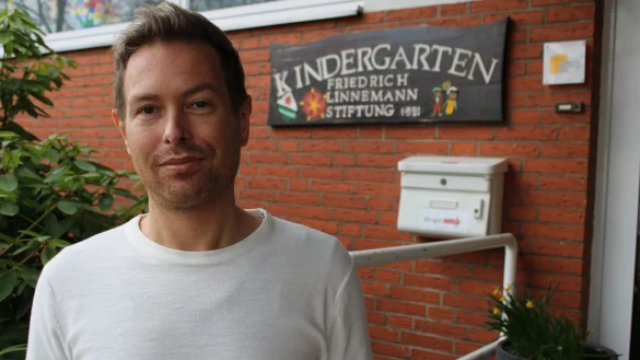 Philipp Niemeyer ist neuer Leiter der Kita der Friedrich-Linnemann-Stiftung in B&ouml;singfeld. - &copy; Nico D&uuml;llmann