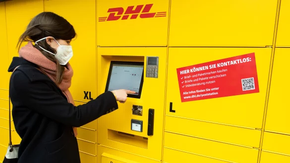 Datensch&uuml;tzer kritisieren das Verfahren der Post-Gruppe f&uuml;r die Nutzung von Packstationen. - &copy; Federico Gambarini