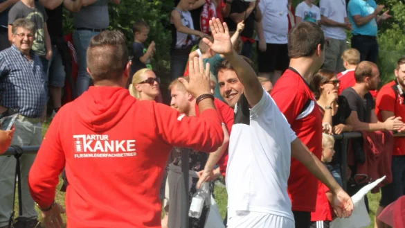 Den FC Augustdorf hatte Hengstler mit Matthias Heymann in die Bezirksliga geführt. - © Sebastian Lucas