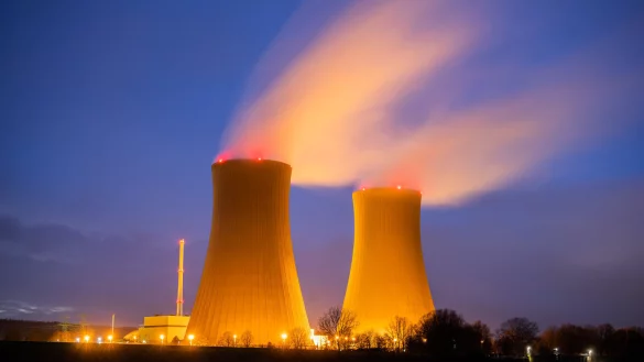 Auch nachdem das letzte Atomkraftwerk in Deutschland abgeschaltet ist, wird weiter an Atomenergie geforscht. - &copy; Julian Stratenschulte/dpa