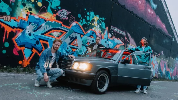 Philipp Schl&uuml;er (links) und Luca Stickan (rechts) haben im Jahr 2020 gemeinsam mit Johannes Iwanow die Band "Weitmeer" gegr&uuml;ndet und sind seither auf der musikalischen Erfolgsspur. - &copy; Weitmeer