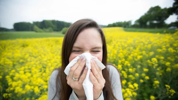 Menschen mit Pollenallergie k&ouml;nnen aufgrund ihrer Heuschnupfen-Symptome nur selten die Natur im Fr&uuml;hling genie&szlig;en. - &copy; dpa