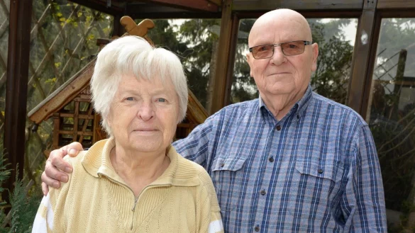 F&uuml;r das Diamant-Paar Helga und Kurt Welzel (beide 83) ist das Tanzen die liebste Freizeitbesch&auml;ftigung gewesen. Oft waren sie die Ersten und auch die Letzten auf der Tanzfl&auml;che. - &copy; Karin Prignitz