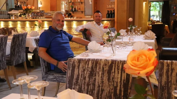 Marcelo Serra (links) leitet das "Il Faro" seit 2018 gemeinsam mit Andrea Tuligi. - &copy; Alexandra Schaller