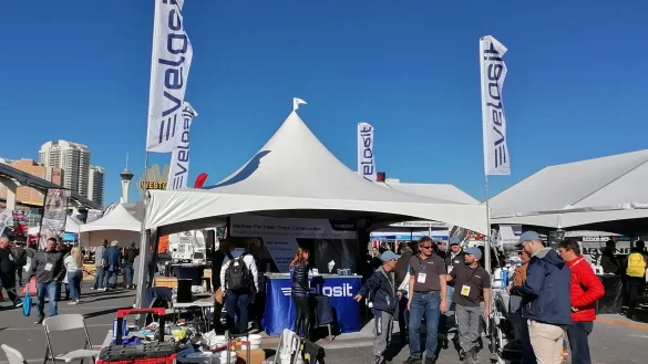 Noch im vergangenen Jahr hat sich das Beller Unternehmen Velosit in den USA auf der Messe pr&auml;sentiert. In diesem Jahr war das nicht drin. - &copy; Dr. Jens Hofele