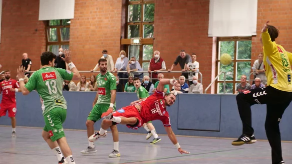 Marcel Timm erzielte drei Tore im freien Fall. - &copy; J&ouml;rg Hagemann