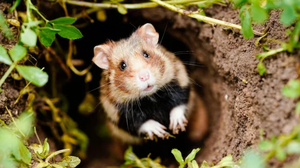 Feldhamster - &copy; Foto: Uwe Anspach/dpa