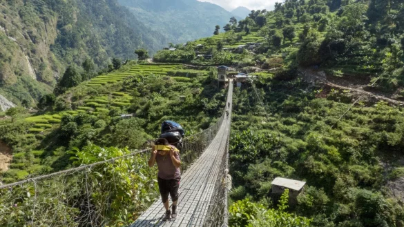 Trekking im Himalaya - &copy; Foto: Florian Sanktjohanser