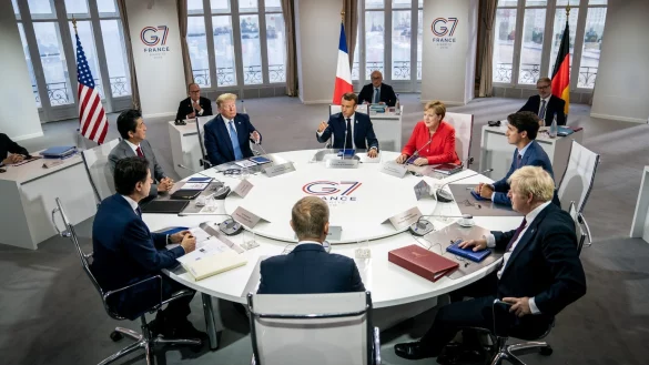 G7-Gipfel in Frankreich - &copy; Foto: Michael Kappeler