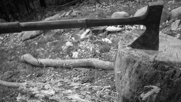 In der Nacht kam der Mann mit der Axt und schlug mehrmals zu. - © Pixabay