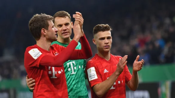 Erfolgreiche Bayern - &copy; Foto: Bernd Thissen/dpa