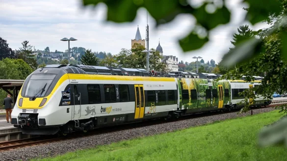 Batteriezug - &copy; Foto: Jan Woitas/dpa-Zentralbild/dpa