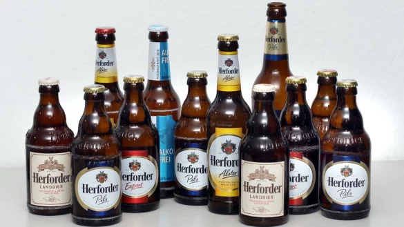 Große Auswahl: Das Sortiment der Herforder Brauerei wird reduziert.  - © Frank-Michael Kiel-Steinkamp