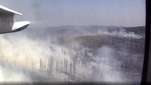 Waldbr&auml;nde in Sibirien - &copy; Foto: Emergency Situations Ministry Press Service/AP/dpa
