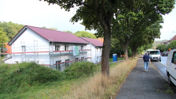 Neue Sozialwohnungen an der Friderich-Ebert-Straße - © Jana Beckmann