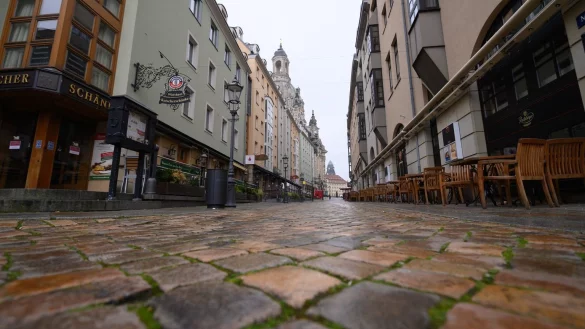 Leere - &copy; Foto: Sebastian Kahnert/dpa-Zentralbild/dpa