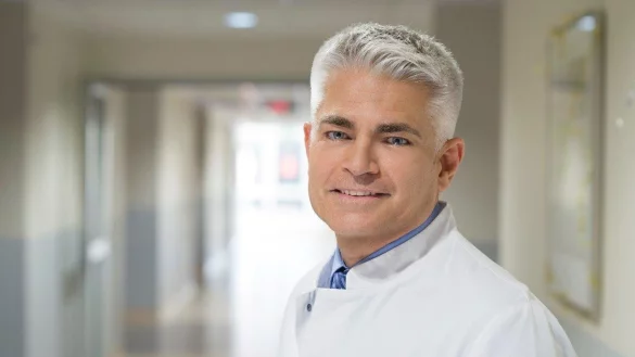 K&auml;mpft f&uuml;r Organspenden: Arzt Gero Frings. - &copy; Bernhard Hospital