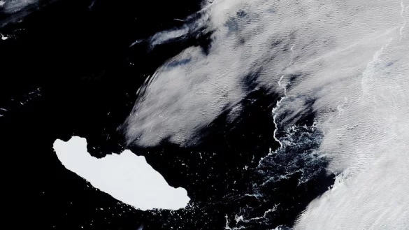 Eisberg A-68A - &copy; Foto: ---/NASA Earth Observatory/dpa