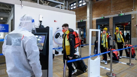 Kontrolle - &copy; Foto: Anthony Wallace/Pool AFP/dpa