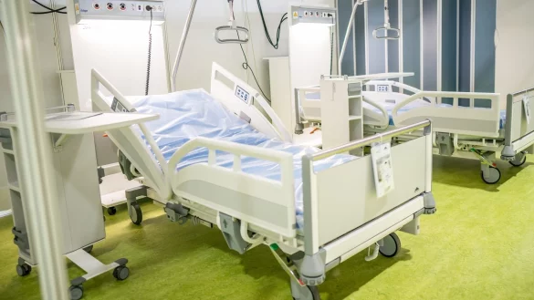 Leere Betten bringen nicht mehr allen Krankenh&auml;usern in OWL t&auml;glich 560 Euro. - &copy; Picture alliance