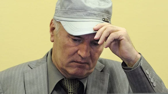 Ratko Mladic - &copy; Foto: Martin Meissner/ANP/AP POOL/EPA FILE/dpa