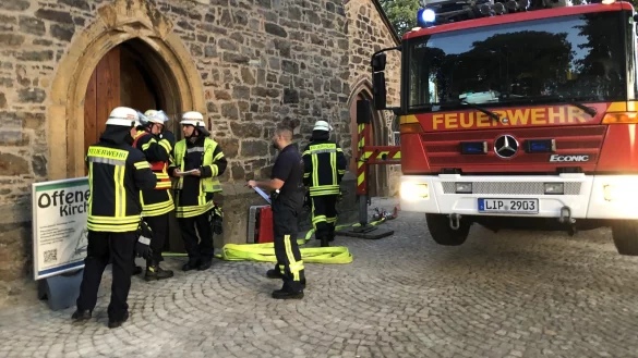 Die L&ouml;schgruppe Bad Salzuflen der Freiwilligen Feuerwehr. - &copy; Daniel Hobein