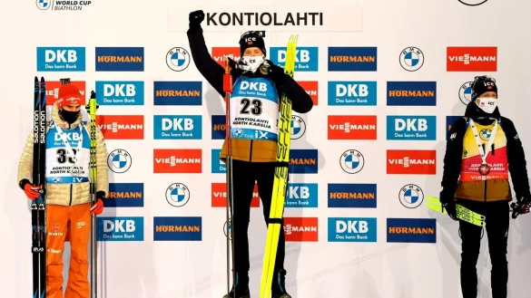 Siegerehrung - &copy; Foto: Antti Aimo-Koivisto/Lehtikuva/AP/dpa