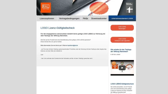 Werbung mit Warentest-Siegeln - &copy; Foto: ral-logolizenz-warentest.de/dpa-tmn