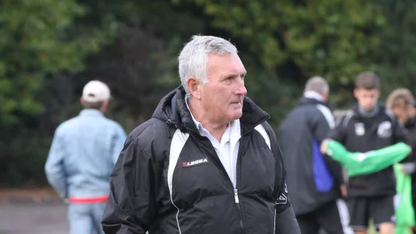 Siegte mit dem TuS Horn-Bad Meinberg in Heiligenkirchen:Trainer Wolfgang Wächter. 
  
- © Sebastian Lucas