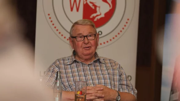 Lemgos Ehrenvorsitzender Heinz Osterhage. - © Sebastian Lucas