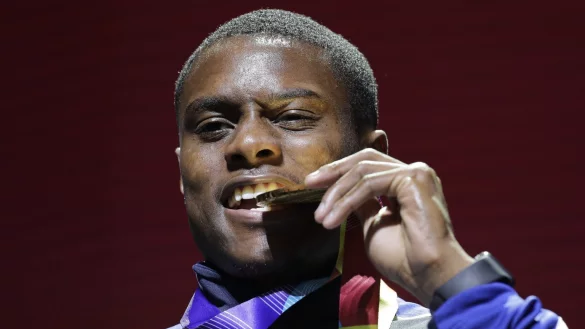 Christian Coleman - &copy; Foto: Nariman El-Mofty/AP/dpa