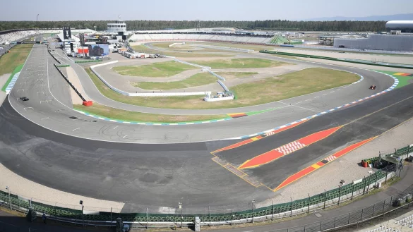 Hockenheimring - &copy; Foto: Sebastian Gollnow/dpa