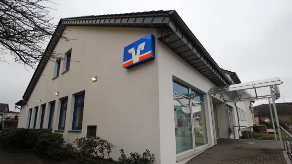 Die Volksbank in Hohenhausen. Foto: Jens Rademacher - &copy; Jens Rademacher