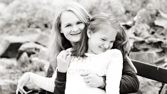 Eine gro&szlig;e Bereicherung: Das ist Josephina f&uuml;r die Familie, sagt Sandra Schacht - auch wenn es manchmal anstrengend ist. - &copy; Jenny Klestil