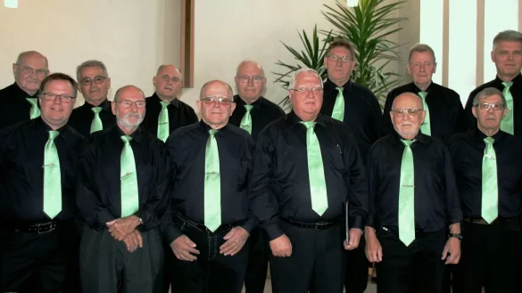 M&auml;nner des MGV "Immergr&uuml;n" - &copy; Werner Hoppe