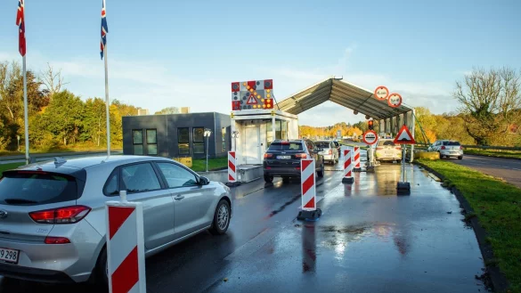 Deutsch-d&auml;nische Grenze - &copy; Foto: Gregor Fischer/dpa