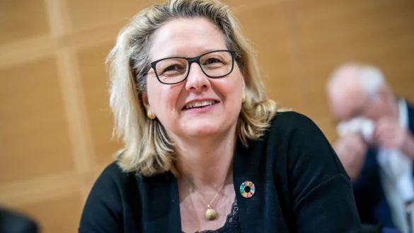 Svenja Schulze - &copy; Foto: Michael Kappeler/dpa