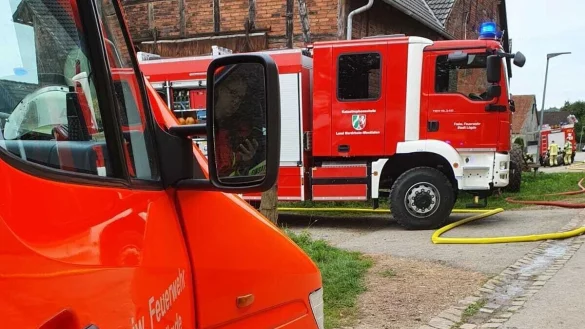 Nach zwei Stunden war der Einsatz f&uuml;r die Freiwillige Feuerwehr L&uuml;gde beendet.&nbsp; - &copy; Feuerwehr L&uuml;gde