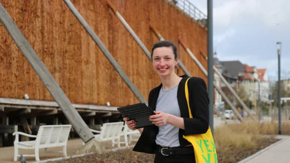 Lena Sargalski ist "Chief Digital Officer" der Stadt Bad Salzuflen. - &copy; Alexandra Schaller