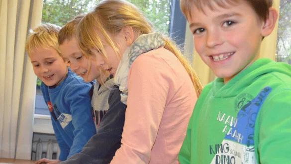 Industrie zum Anpassen: Grundsch&uuml;ler haben die Berufswelt hautnah kennengelernt. - &copy; Stay LIP-SO