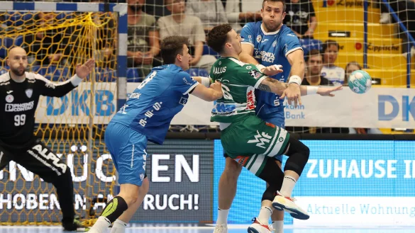 TBV Lemgo Lippe gegen Frisch auf G&ouml;ppingen - &copy; paul cohen