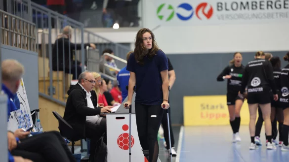 Amber Verbraeken ist der HSG-Pechvogel. Erst war es ein Ermüdungsbruch, dann eine Krankheit und nun ein Kreuzbandriss: „Es wird neun bis zwölf Monate dauern." - © Paul Cohen