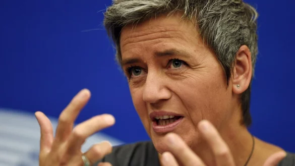 EU-Kommissarin Vestager - &copy; Foto: Patrick Seeger/epa/dpa