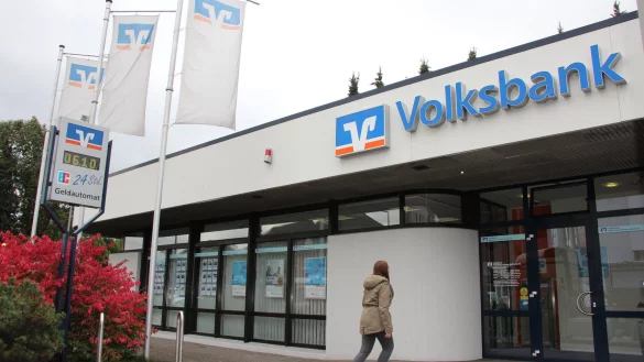 Wird SB-Filiale: die Volksbank in Pivitsheide. 
- © Marlen Grote
