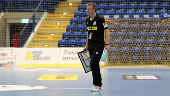 Blombergs A-Jugend-Trainer Bj&ouml;rn Piontek ist mit seiner Truppe auf dem besten Weg ins DM-Viertelfinale. - &copy; Oliver K&ouml;nig