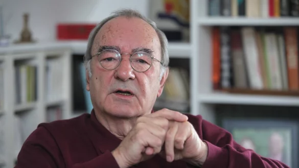 Professor Matitjahu Kellig setzt auf Dialog und sagt: Es braucht mehr Mut zur Zivilcourage. - © Vera Gerstendorf-Welle