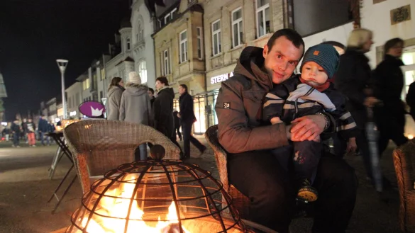 Schöne Atmosphäre: Lemgo am Abend. - © Jens Rademacher