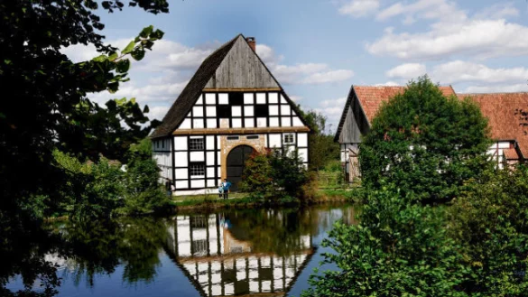 Idylle pur: Das Freilichtmuseum Detmold ist das besucherstärkste LWL-Museum in Ostwestfalen-Lippe. - © Dirk-Ulrich Brüggemann