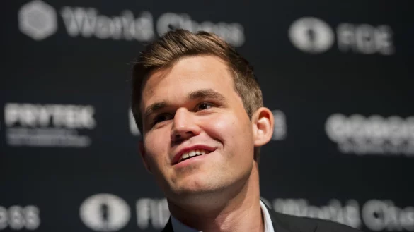 Magnus Carlsen - &copy; Foto: Fredrik Varfjell/Bildbyran via ZUMA Press/dpa