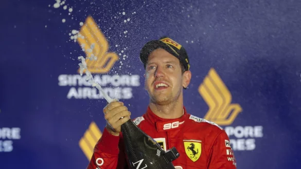 Sebastian Vettel - &copy; Foto: Vincent Thian/AP/dpa